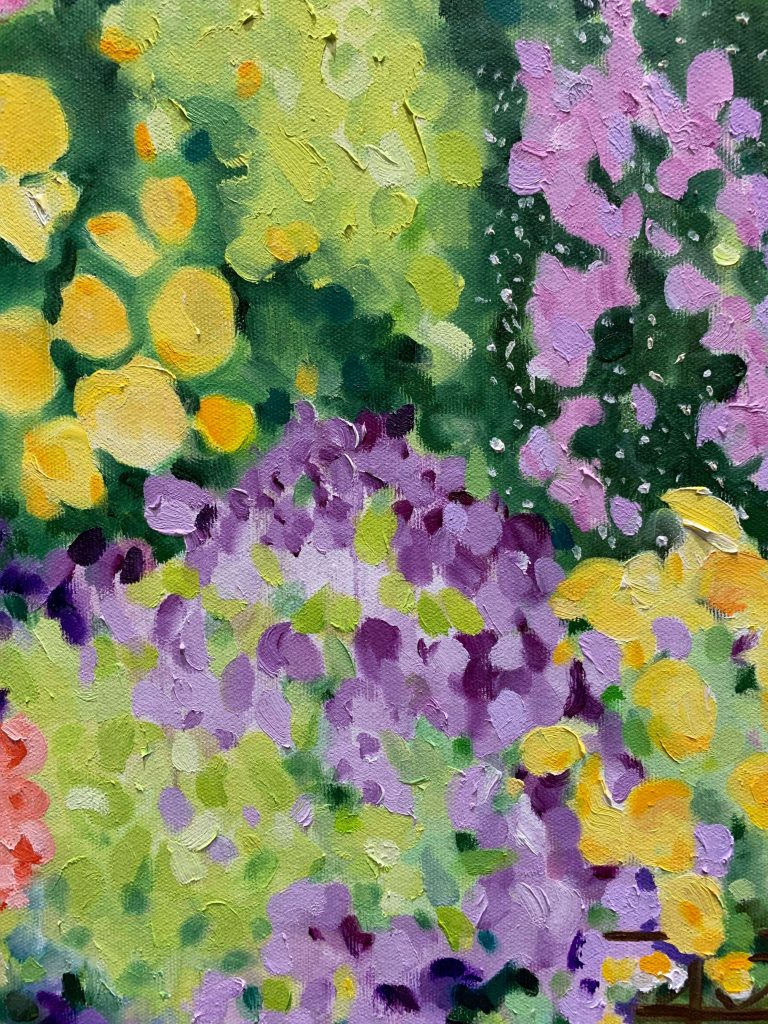 Farby olejne kwiaty